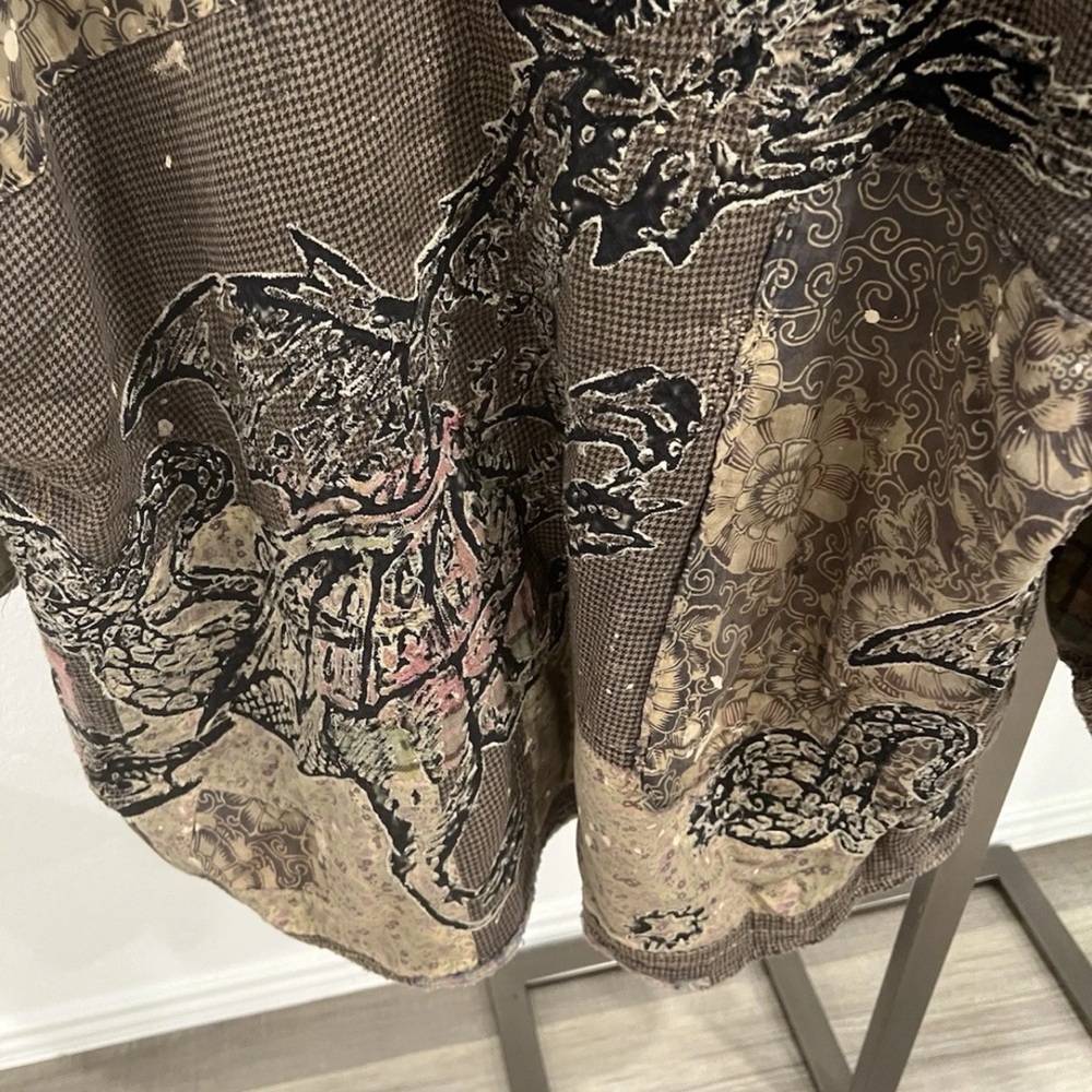 Magnolia Pearl Multicolor Patchwork Dragon Embroi… - image 8